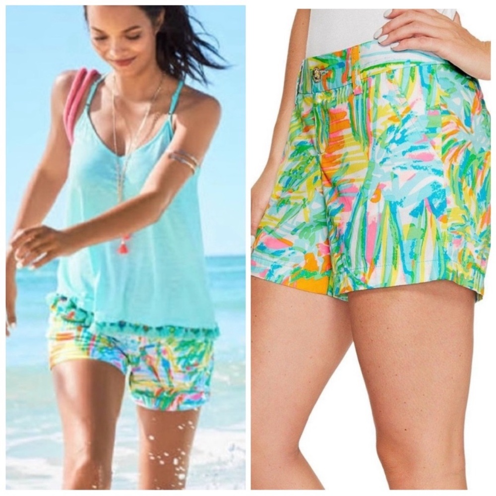 Lilly Pulitzer sea salt and Sun Callahan short 5”